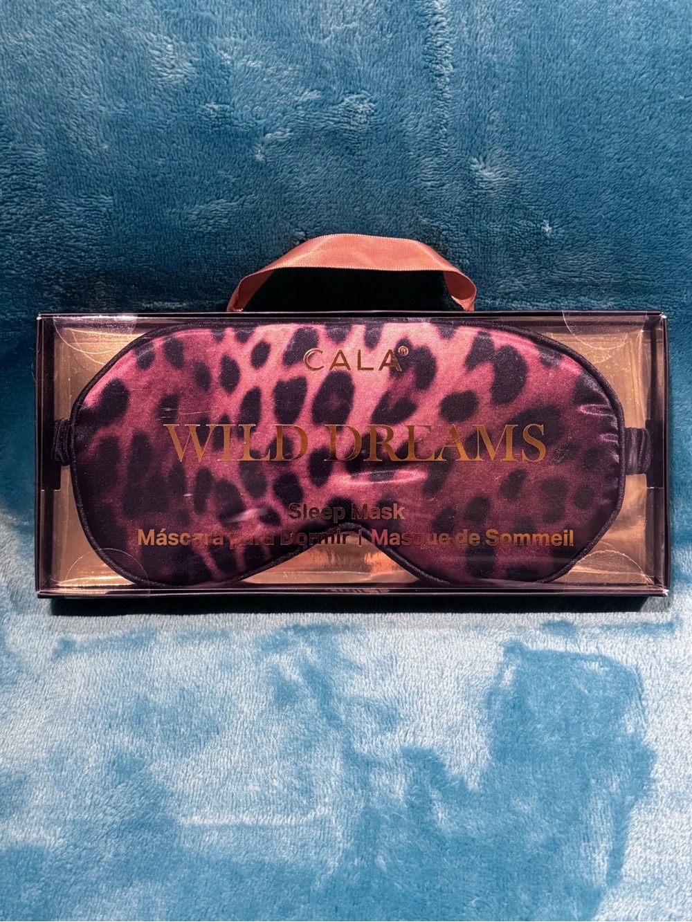 CALA Wild Dreams Leopard Print Sleep Mask